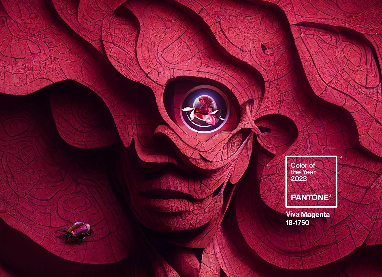 Цвет года 2023 по версии Pantone: Viva Magenta